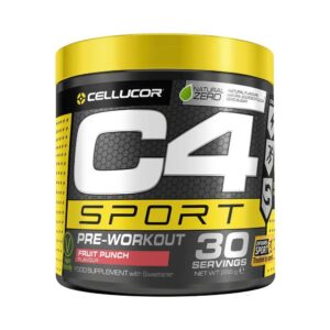 Cellucor C4 Sport Pre-Workout – Fruit Punch (288g / 30 Servings)