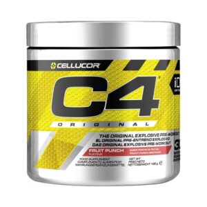 Cellucor C4 Original Pre-Workout – Fruit Punch (195g / 30 Servings)